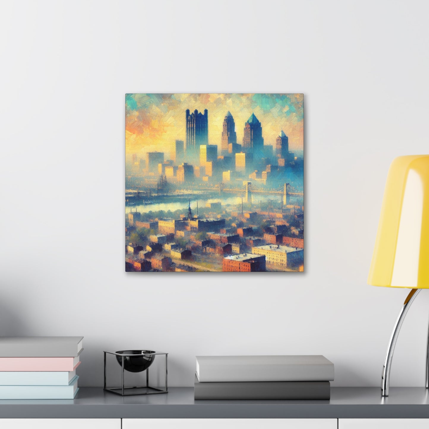 "River City Poetic Reverie" - Canvas