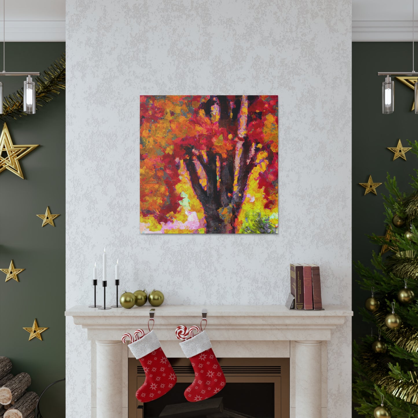 "Maple Tree Abstractions" - Canvas