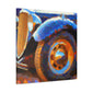 "Classic Automobile Radiance" - Canvas