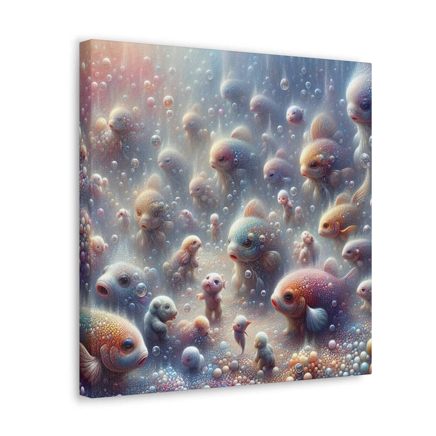 Aquatic Harmony Revolutionized - Canvas