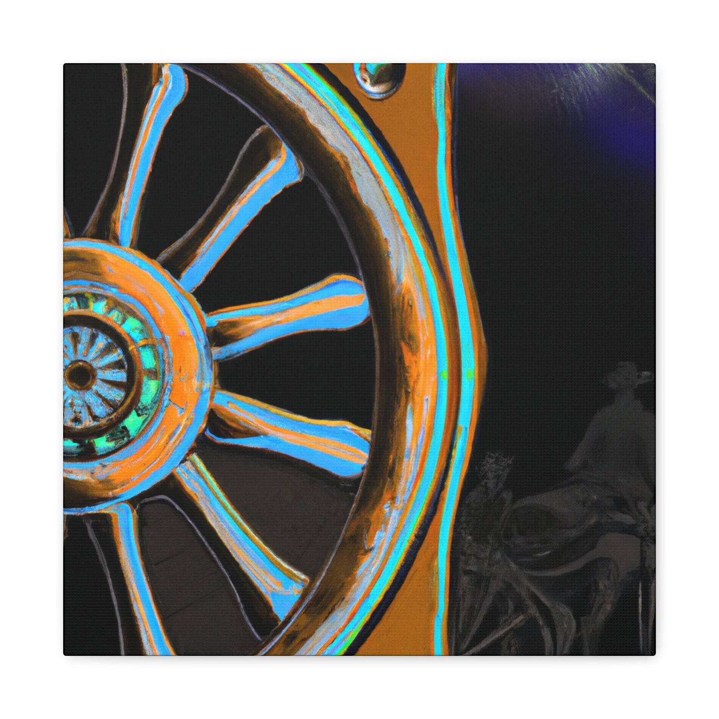 Wheels of Splendor - Canvas