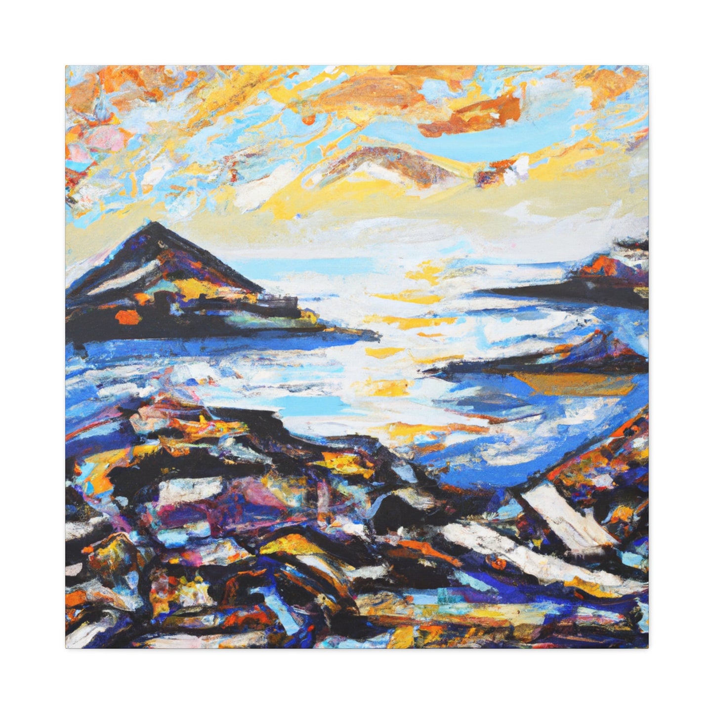 Coastal Sunset Beauty - Canvas