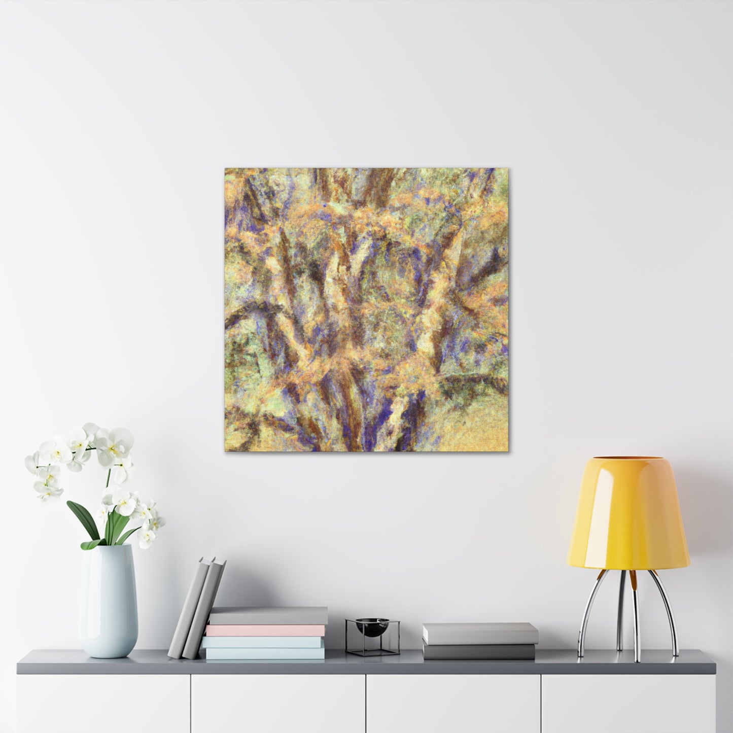 "Elm in Monet's Autumn" - Canvas