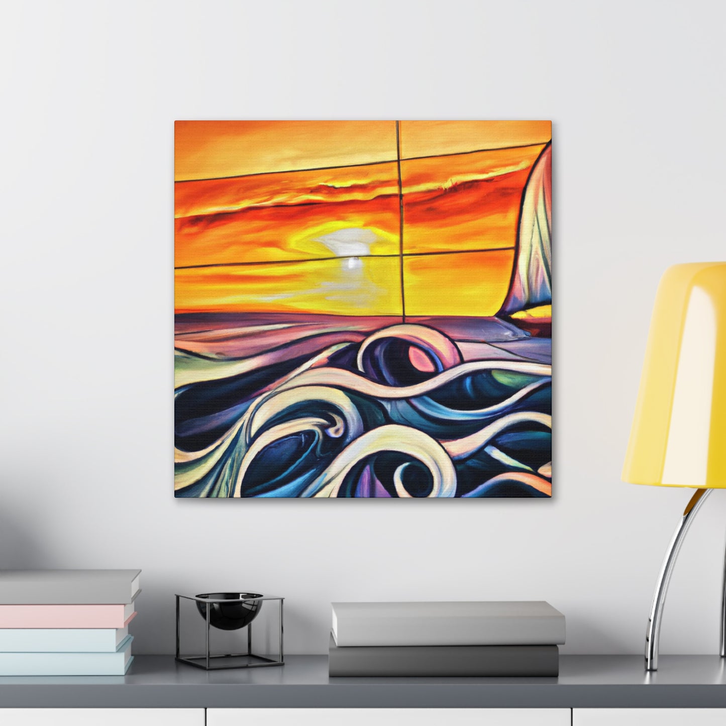 "Ocean Sunrise Splendor" - Canvas