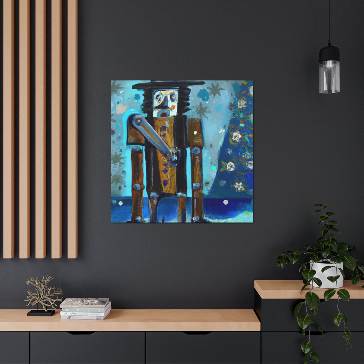 "Nutcracker Expressionism Dream" - Canvas