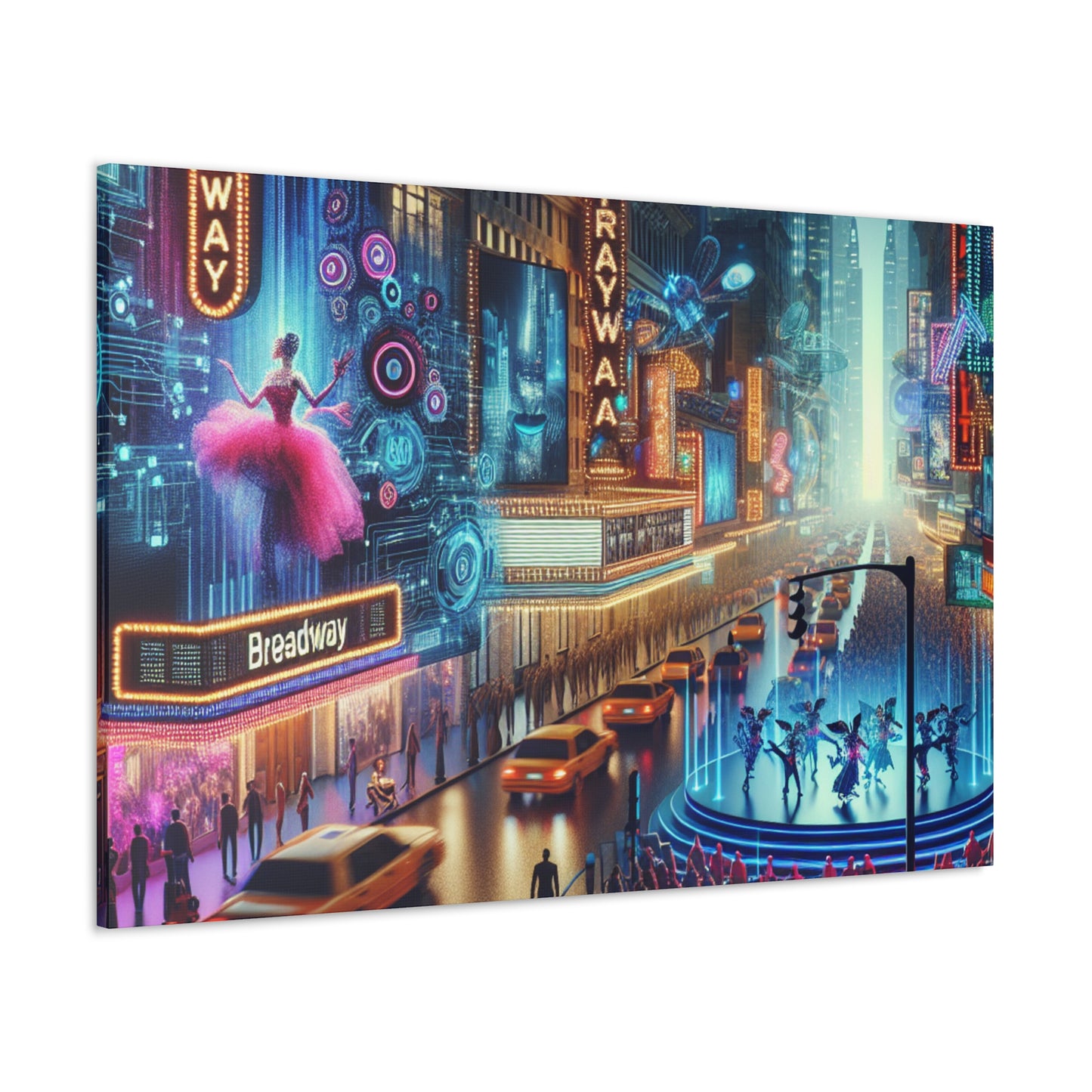 "Brilliant Broadway Extravaganza" - Canvas