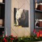 "Wombat in Art Deco" - Canvas