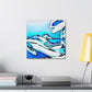 "Jet Skiing Retreats" - Canvas