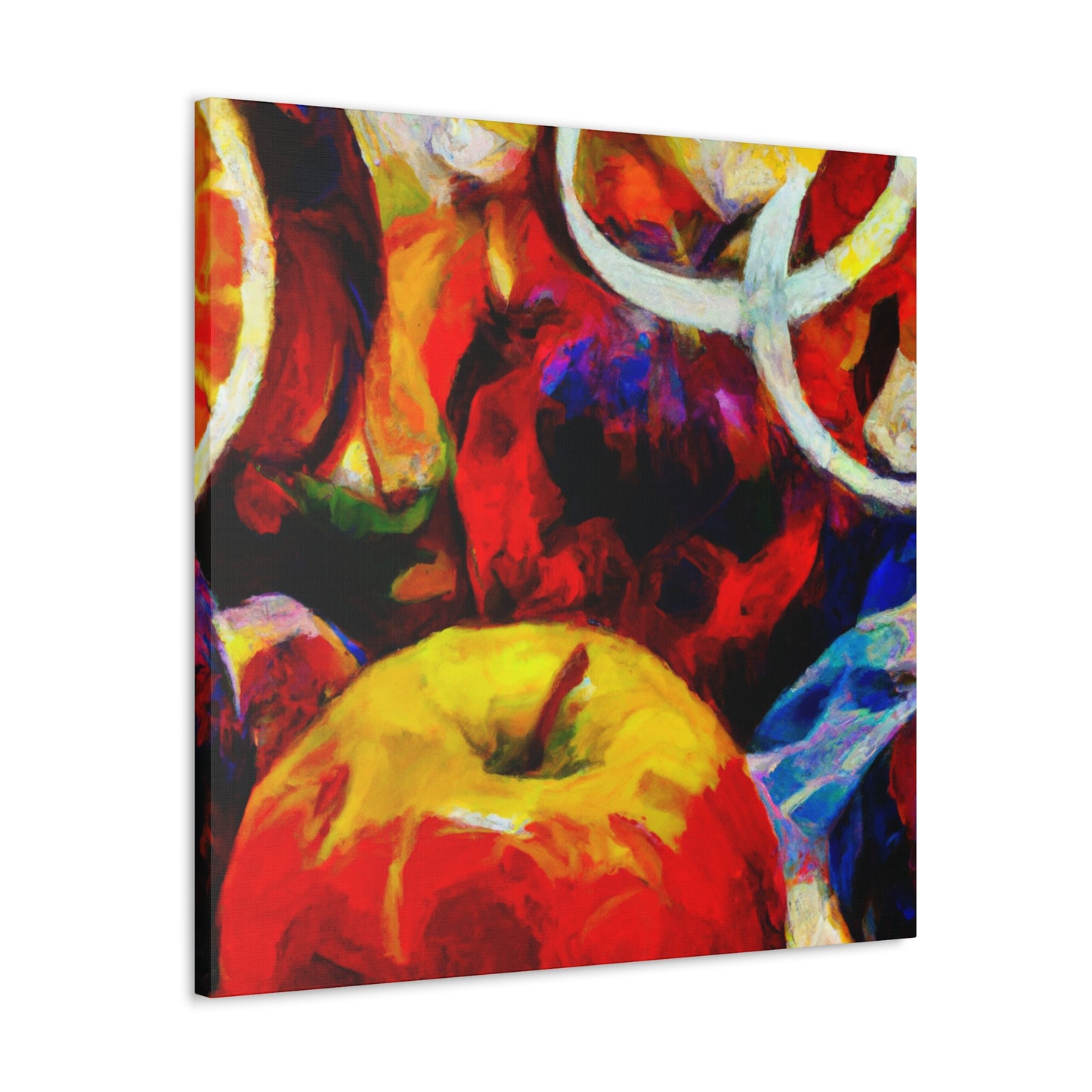 "Apples in Abstraction" - Canvas