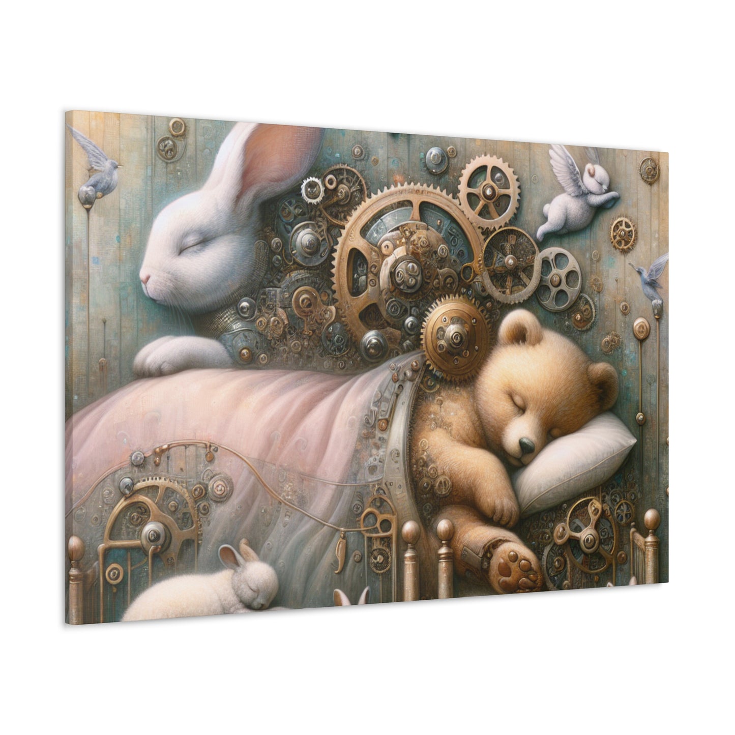 "Slumbering Creatures' Contrivance" - Canvas