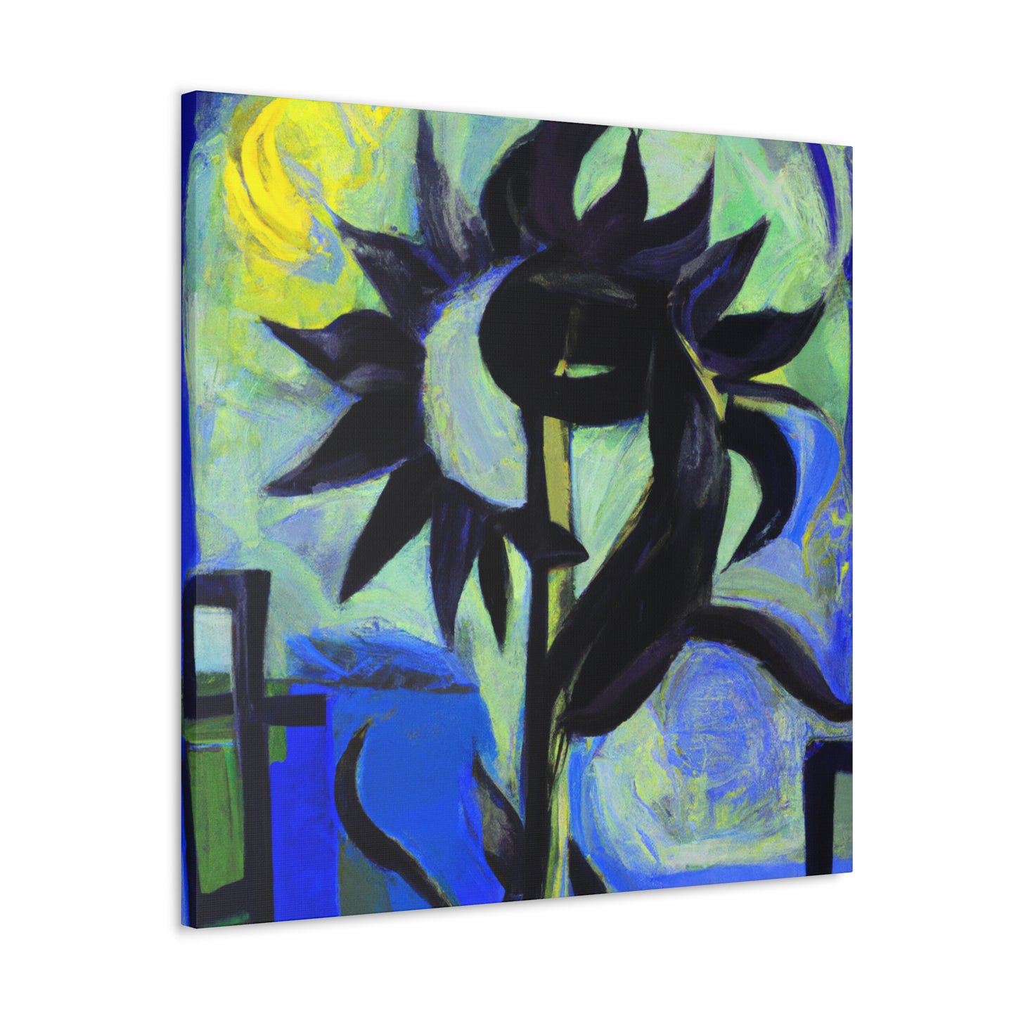 "Sunflower in Surrealism" - Canvas