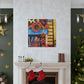 Santa's Workshop Splendor - Canvas