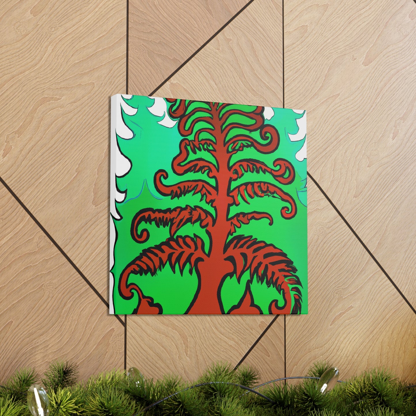 Redwood Majesty Awaits - Canvas