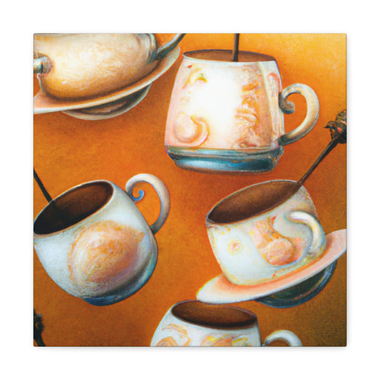 Tea Cups Dreamscape - Canvas