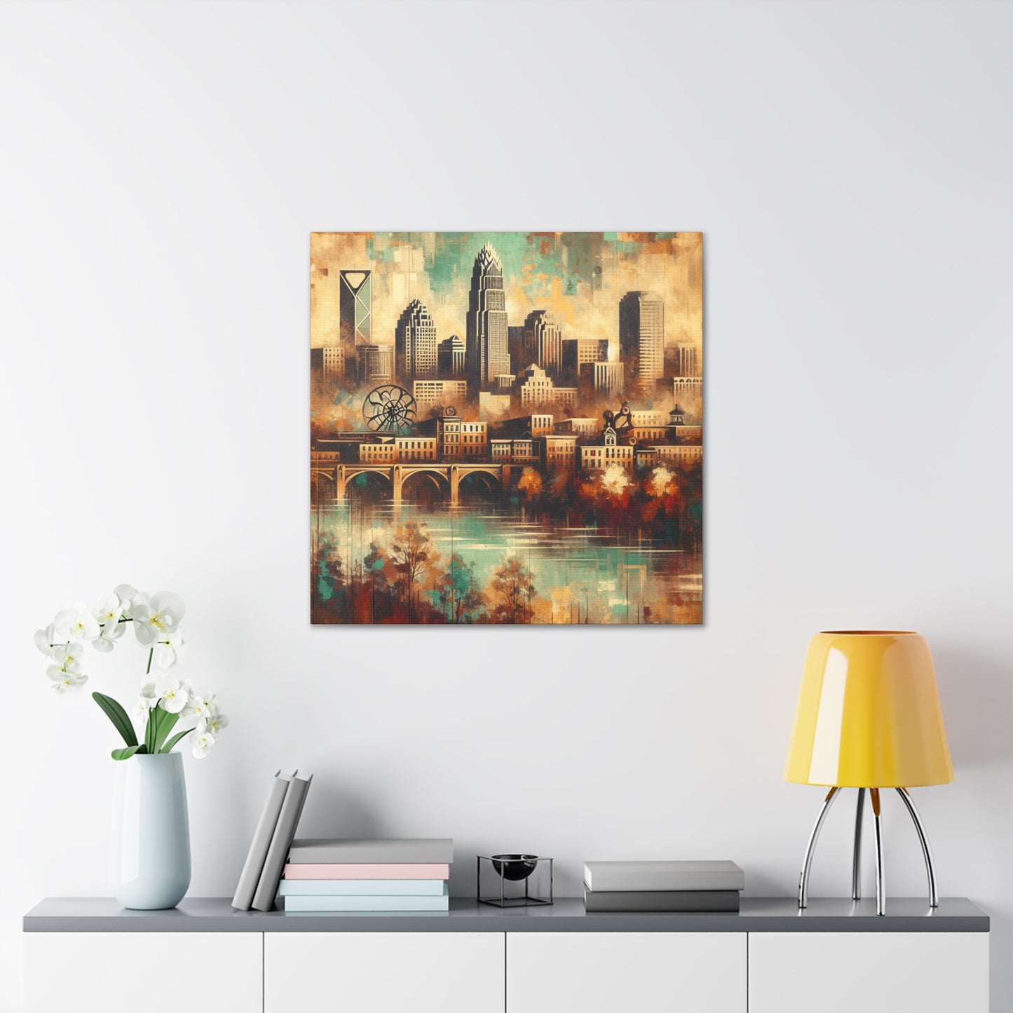 "Aetheric Charlotte Twilight" - Canvas