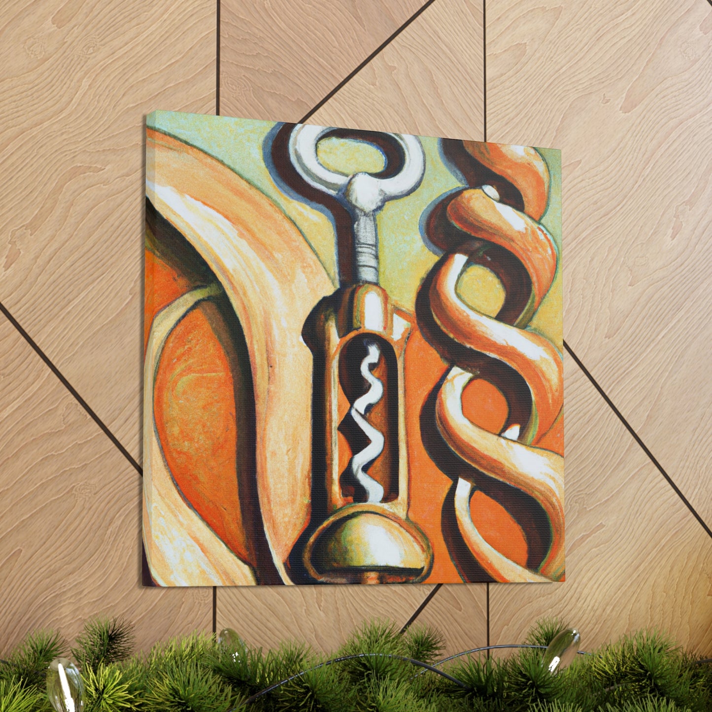 "Corkscrew: An Artwork" - Canvas