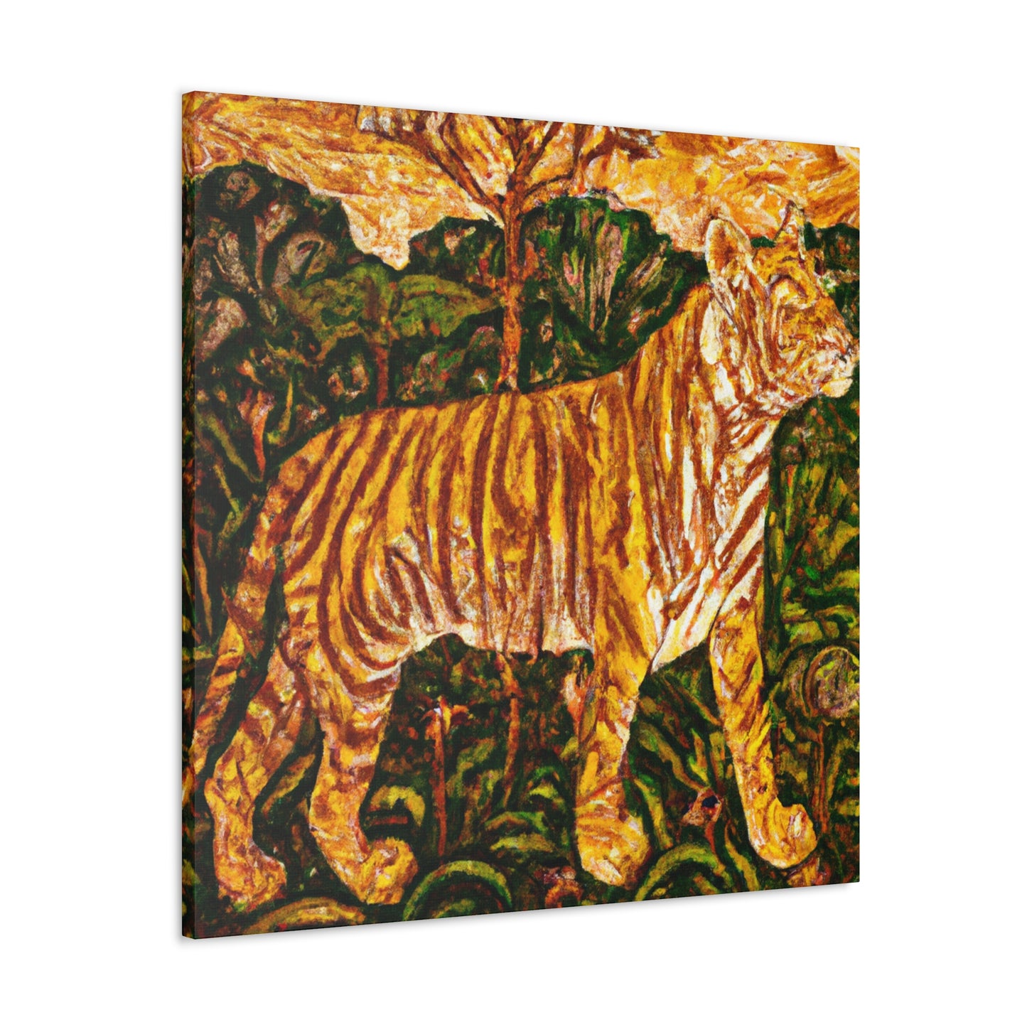 "Tiger in Splendid Opulence" - Canvas