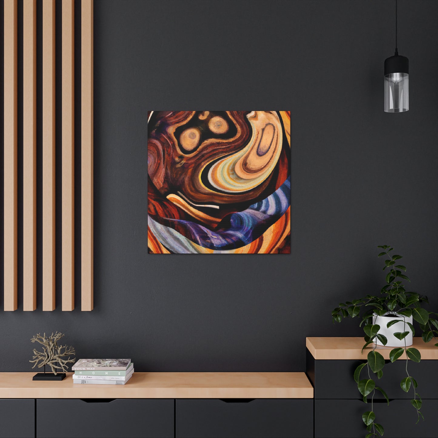 "Barrel of Poetry" - Canvas