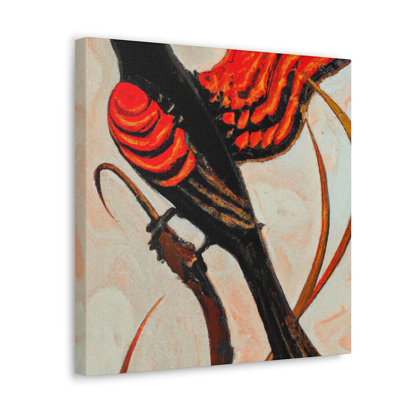 "Red Winged Splendor" - Canvas