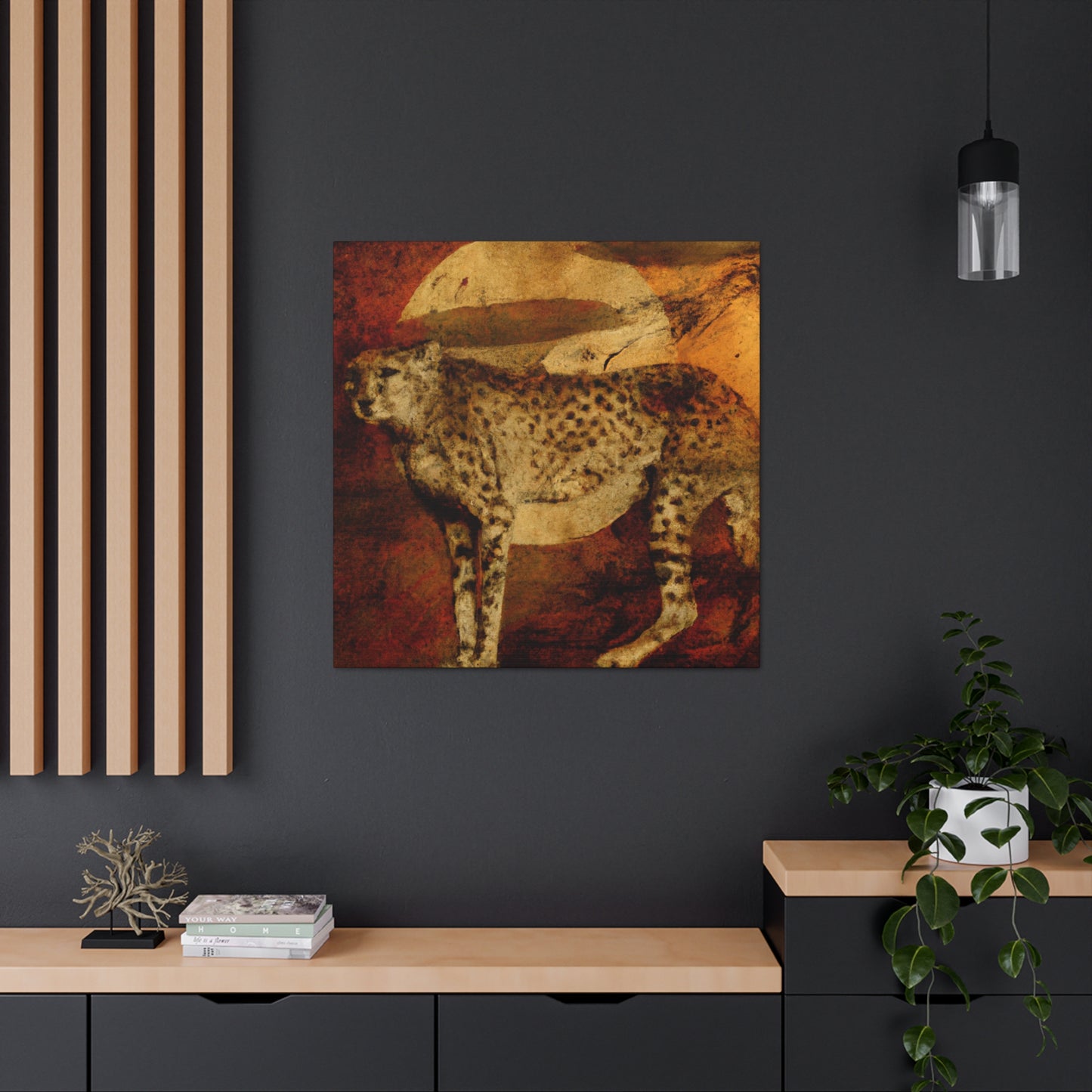 Cheetah in Dreamscape - Canvas