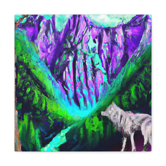 "Wolf in the City" - Canvas