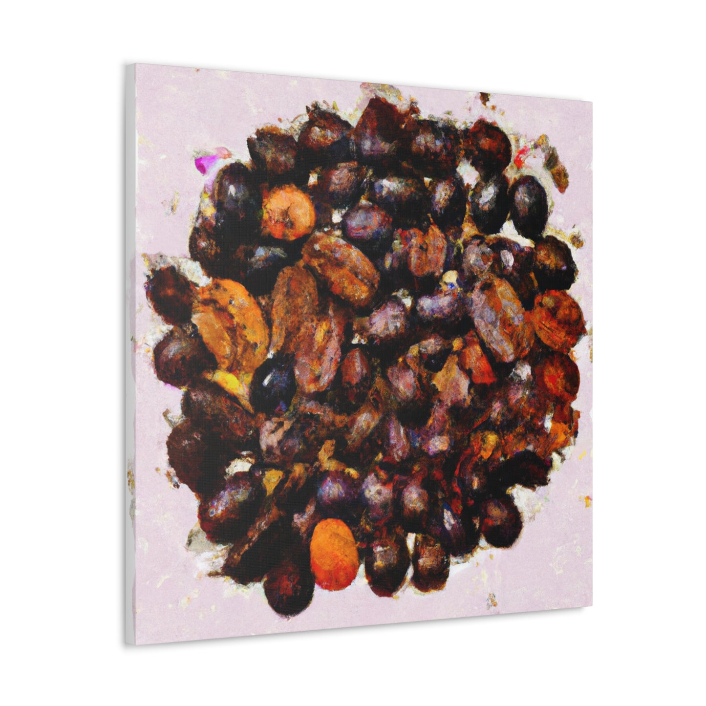 "Coffee Beans Delightful" - Canvas