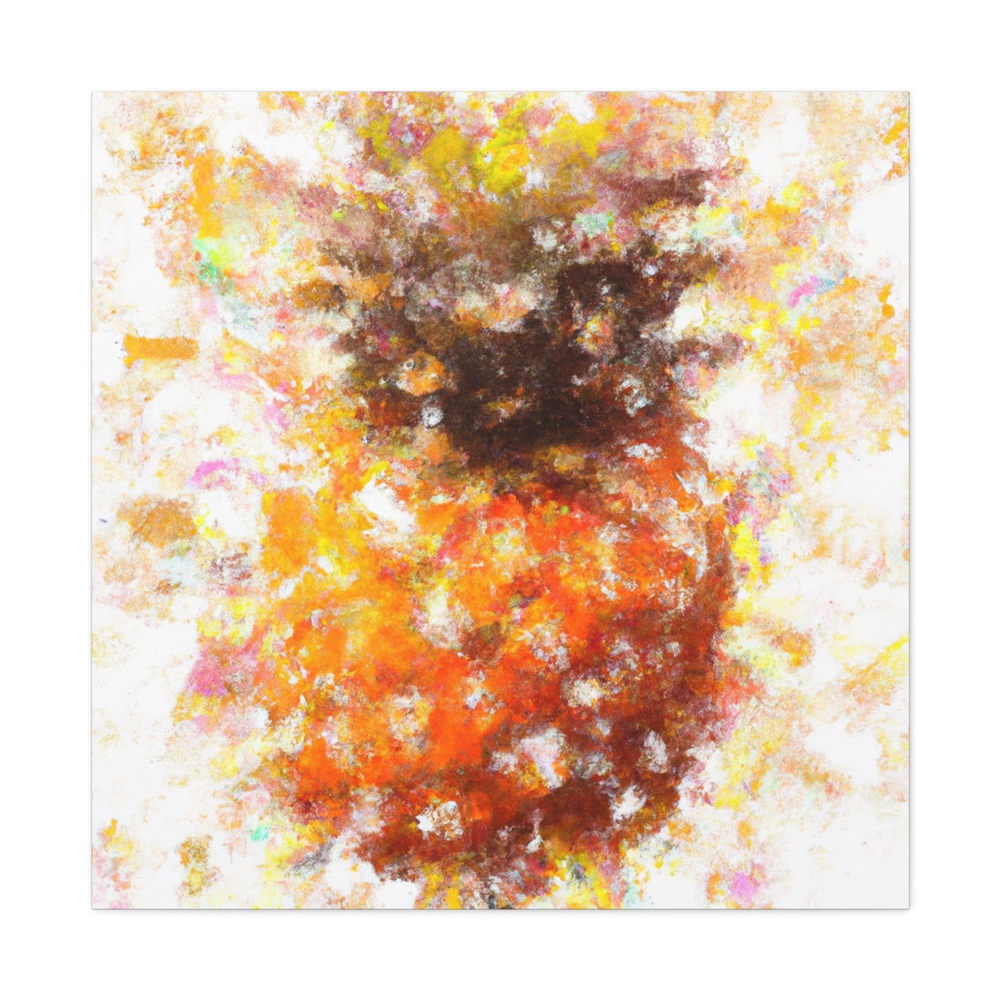 Pineapple Impressionism - Canvas