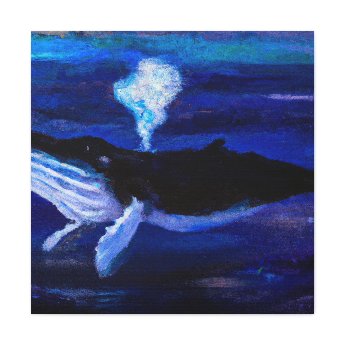 "Whale From Beyond Dreams" - Canvas