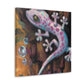 Gecko Inna Window. - Canvas