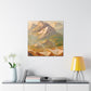 Majestic Mountain Vista - Canvas