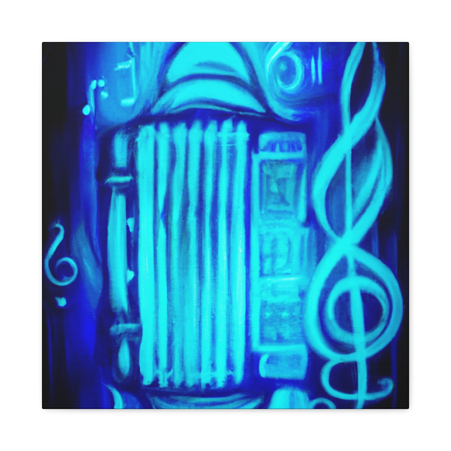 "Accordion Dreamscape" - Canvas