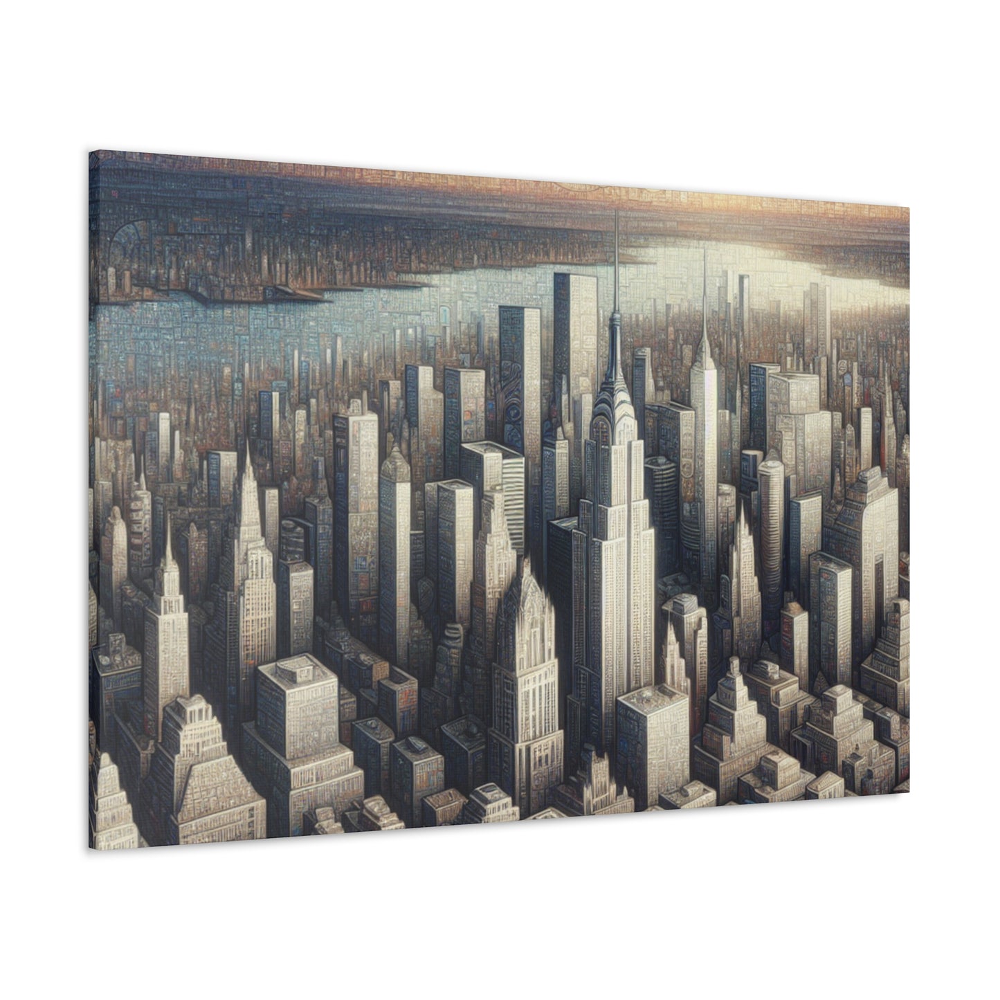 City of Concrete Dreams - Canvas