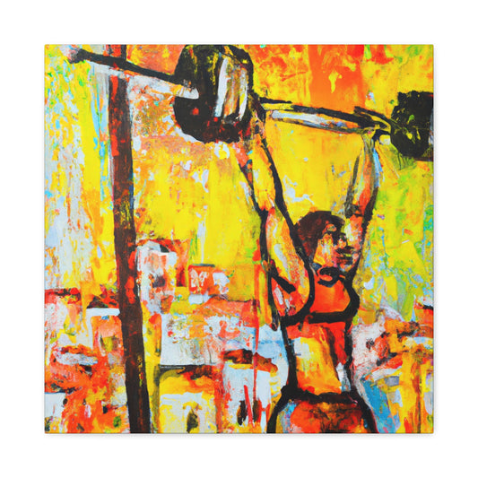 Strength Through Lifting - Canvas