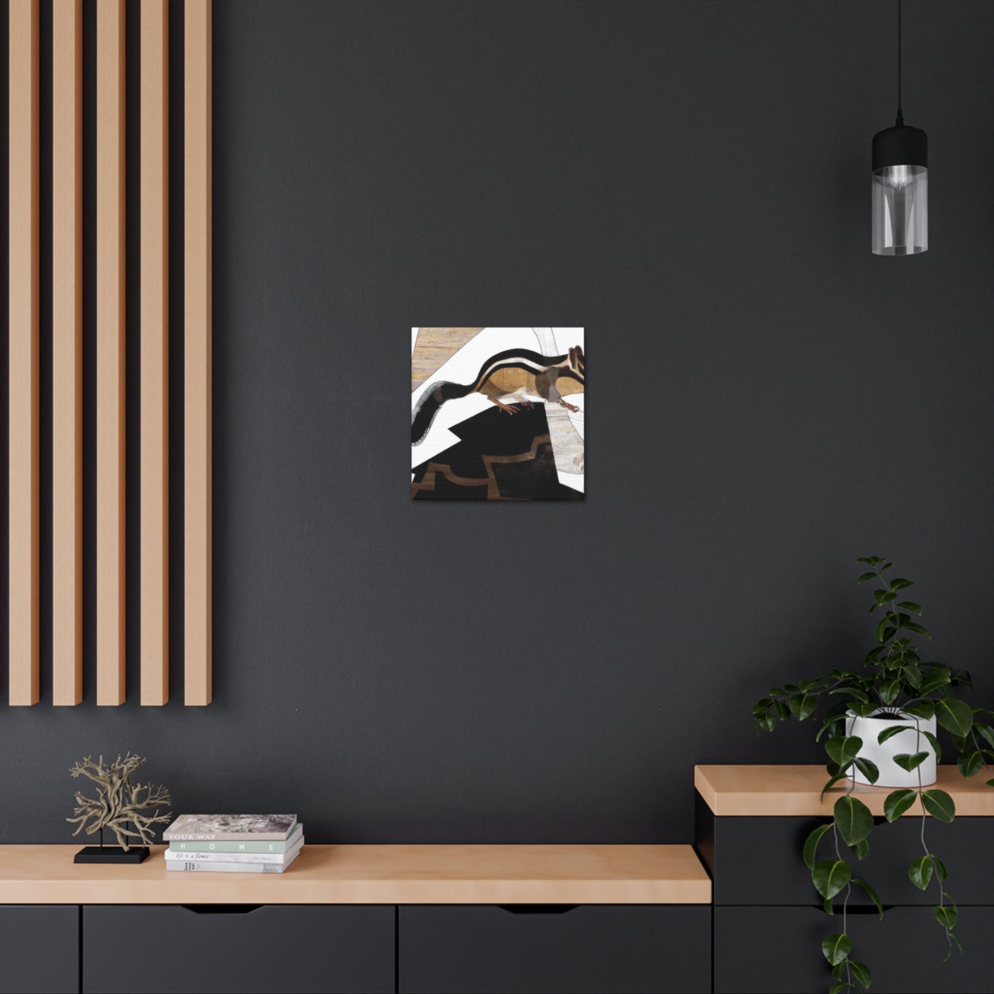 Chipmunk in Art Deco - Canvas