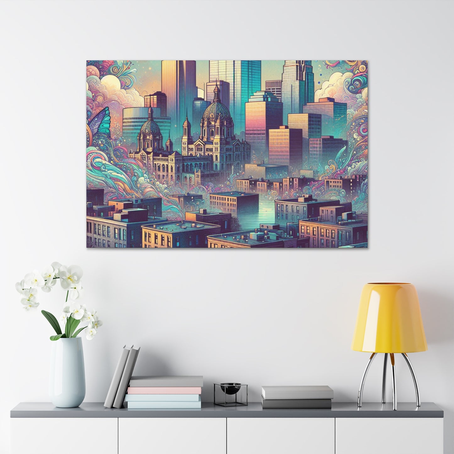 Urban Majestic Minneapolis Masterpiece - Canvas