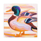 Mallard in Moonlight - Canvas