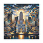 Jazzed City Revelry - Canvas