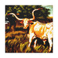 Texas Longhorns Grandeur - Canvas