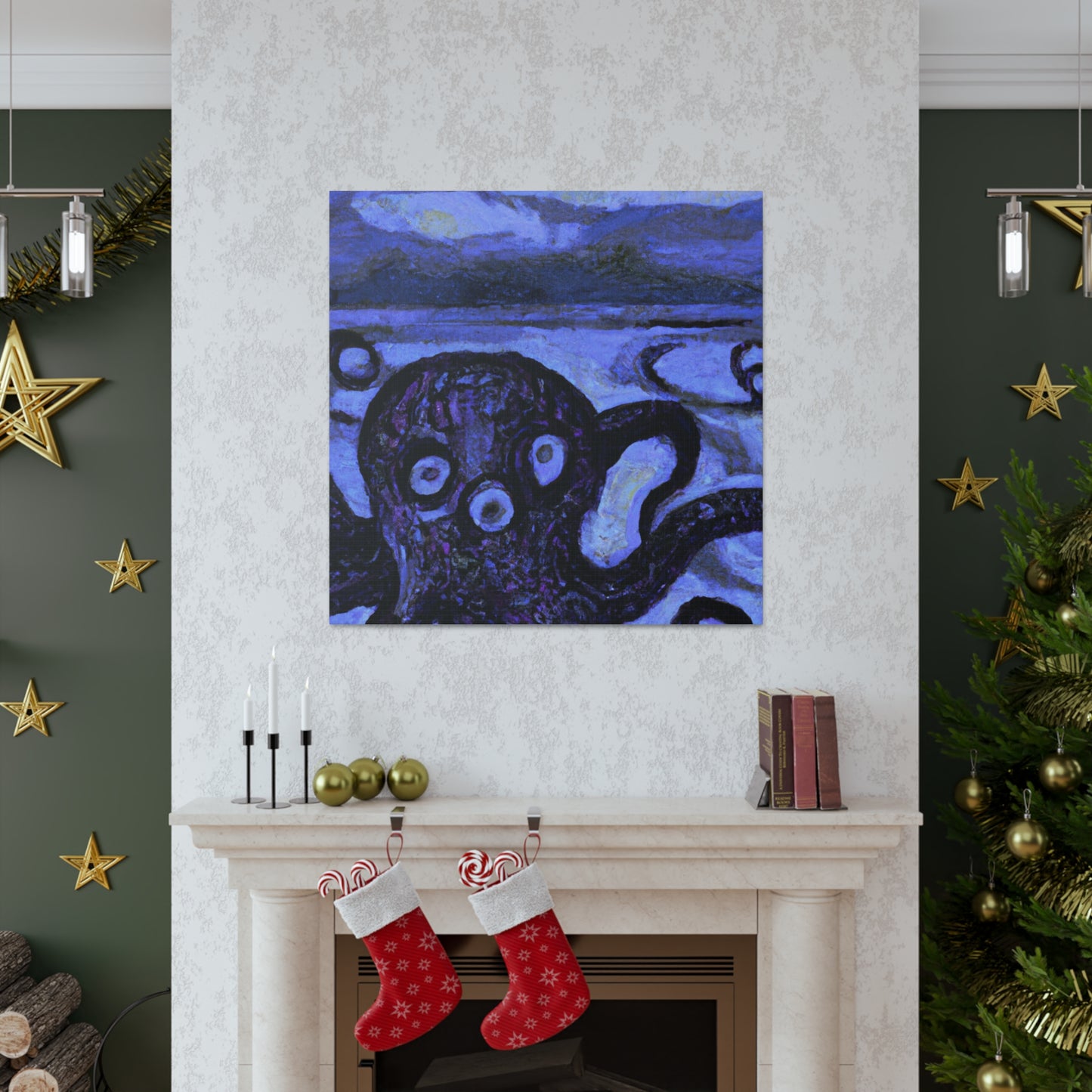 Octopus Tentacle Dreamscape - Canvas