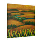 Corn in Splendour Garden - Canvas