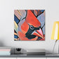 "Northern Cardinal Splendor" - Canvas