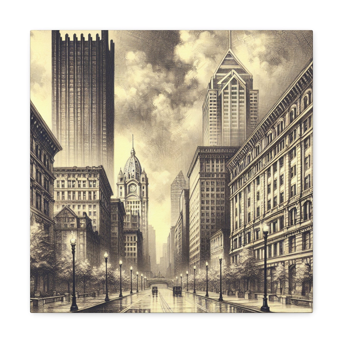 Steel City Symphony - Canvas