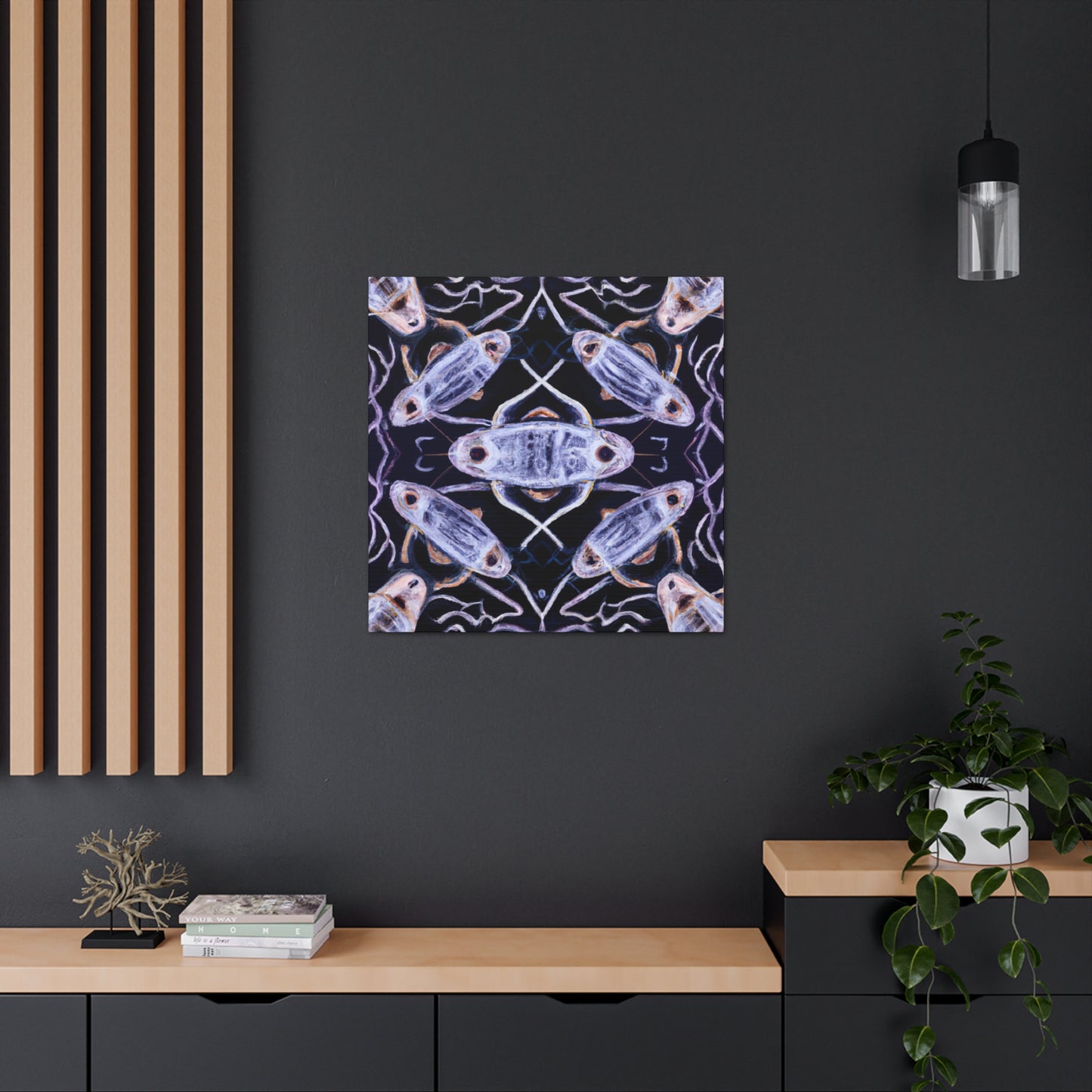 Swimming Catfish Artwork - Canvas