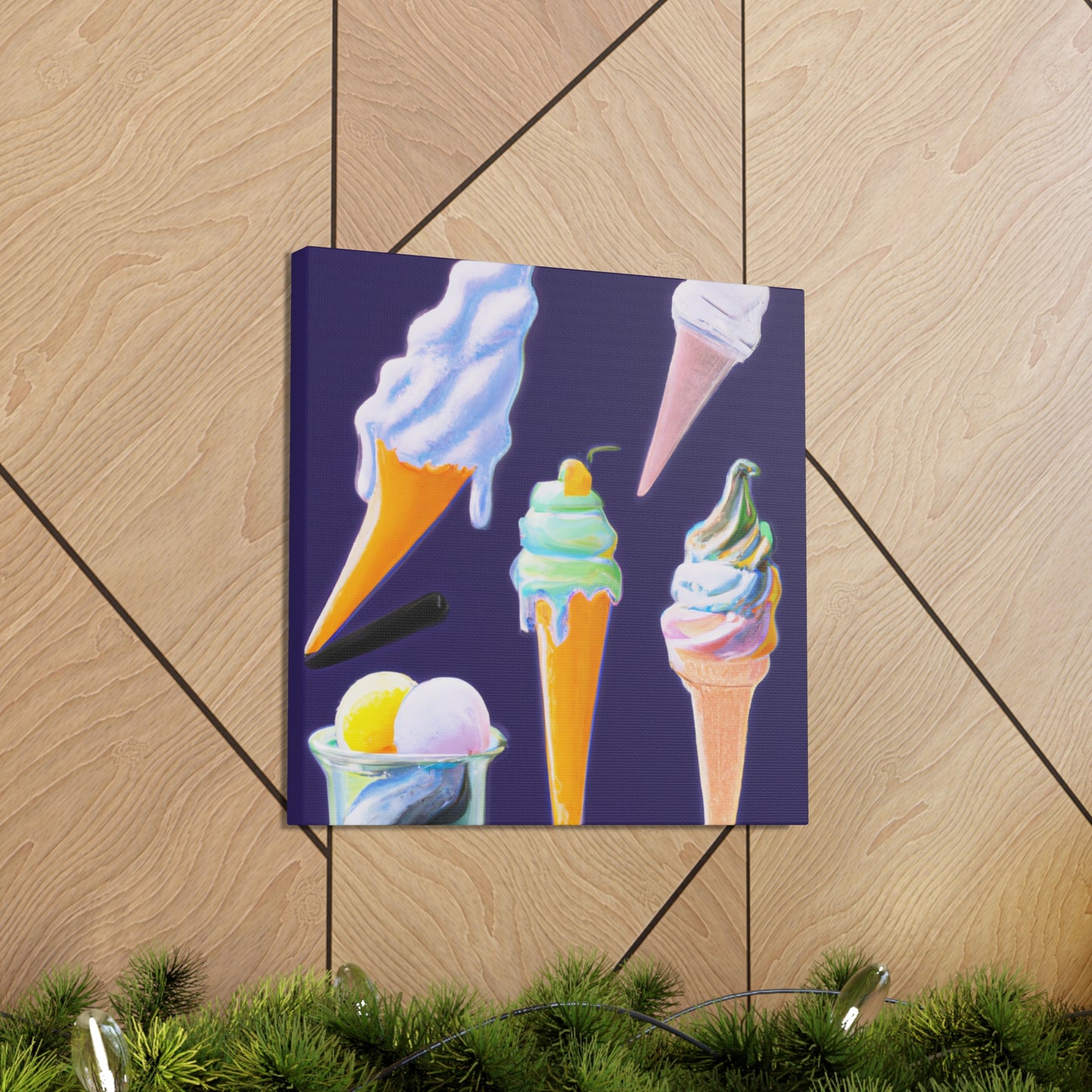 "Cool Treat in Summer" - Canvas