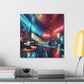 "Opulent Urban Elegance" - Canvas