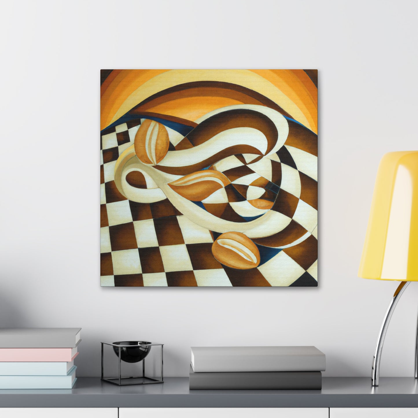 "Coffee: An Art Deco Classic" - Canvas