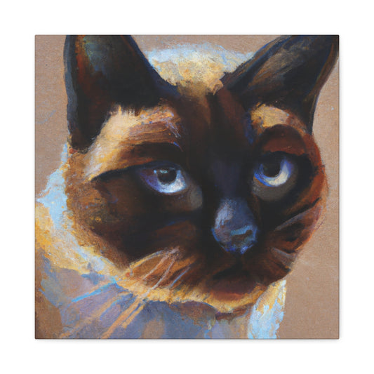 Siamese in Hyperrealism - Canvas