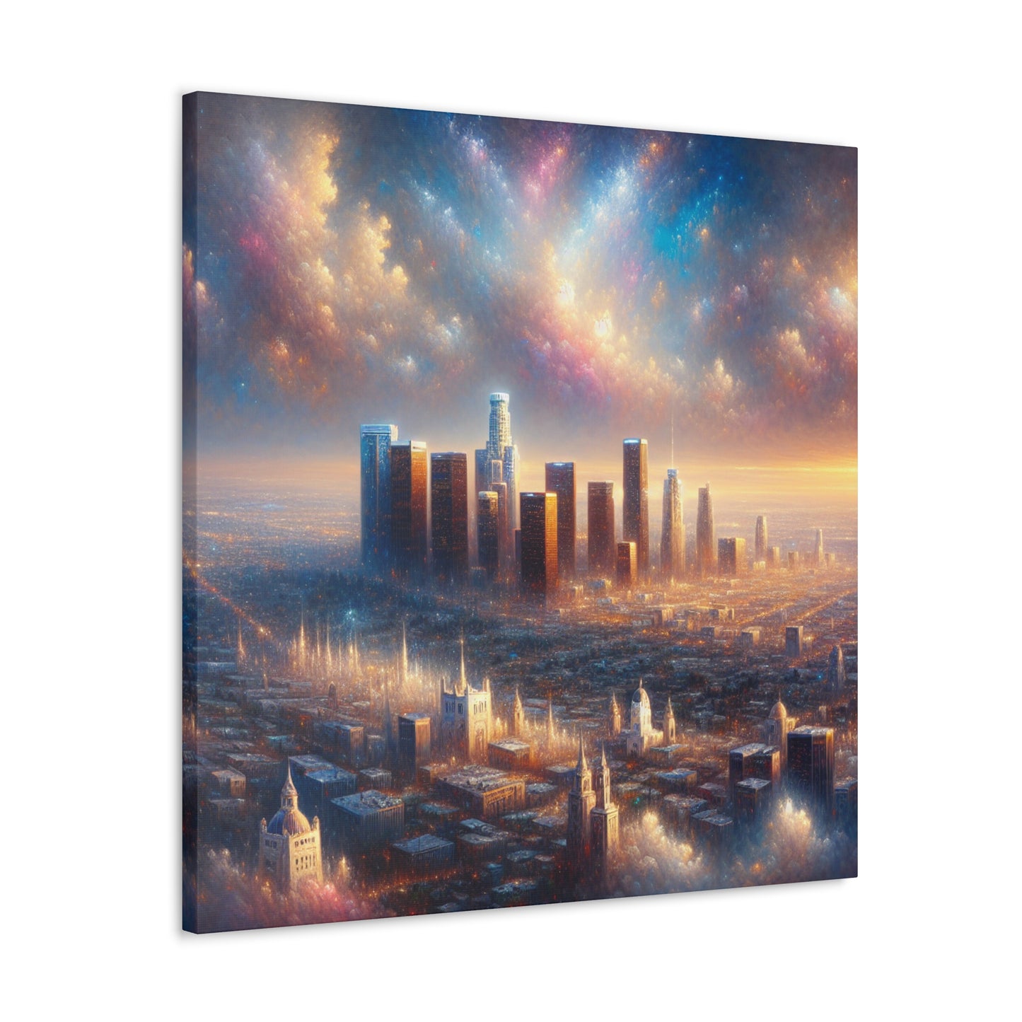 "City of Angels Resplendent" - Canvas