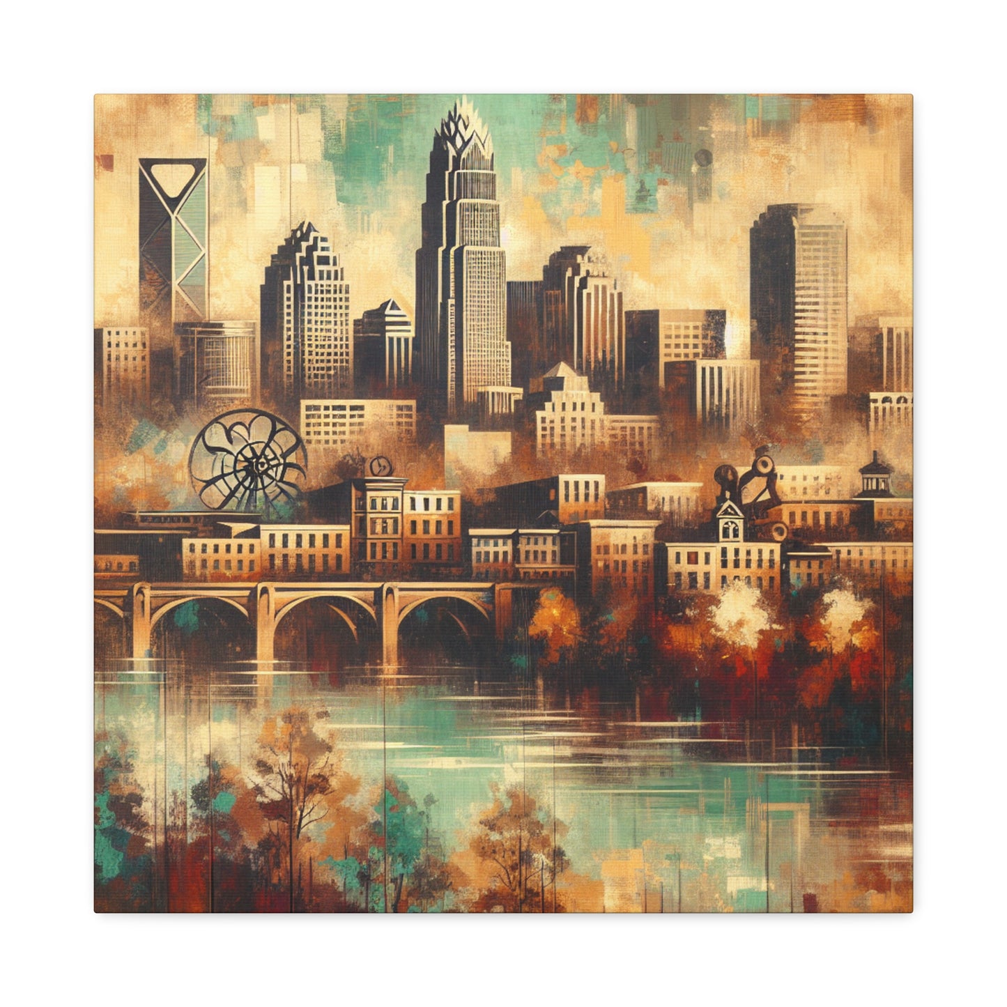 "Aetheric Charlotte Twilight" - Canvas