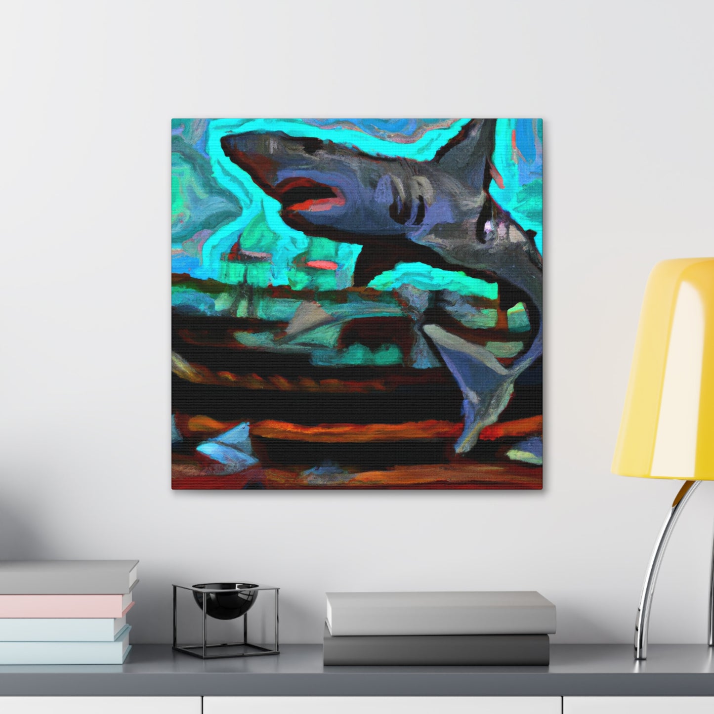 Shark of Dreamscape - Canvas